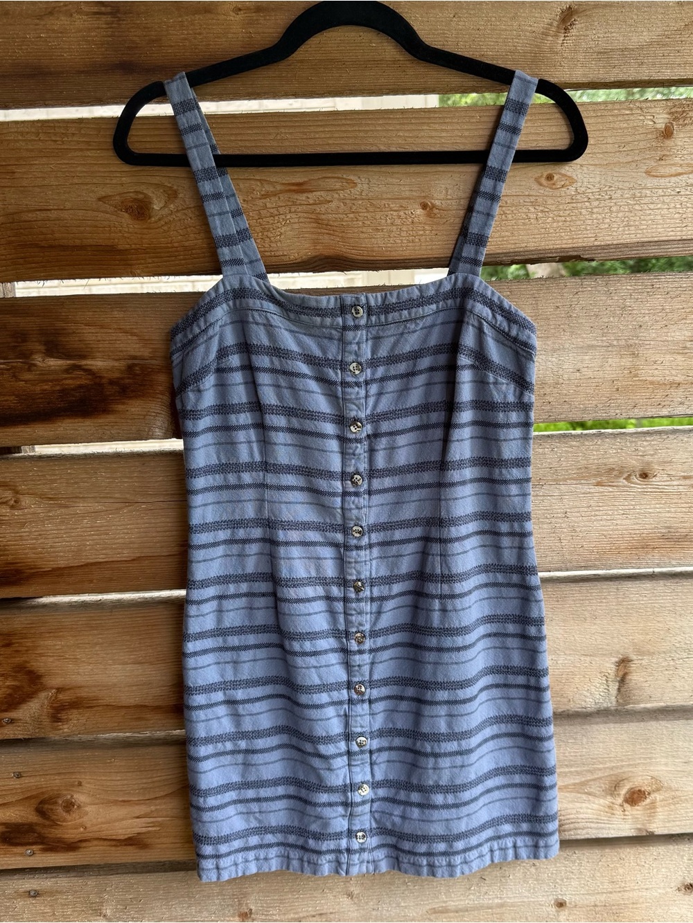 Mara Hoffman 100% cotton button-front mini dress | 4